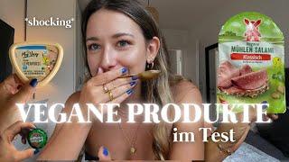 VEGANE ERSATZPRODUKTE im Test  Preisvergleich vegane Produkte Ersatzprodukte *shocking*