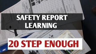 Safety Report Weekly safety report Type of safety reportsafety report kaise banayeLifting plan