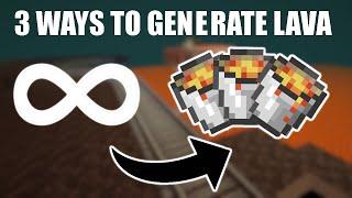 3 Ways to Generate Lava  Minecraft Create Mod