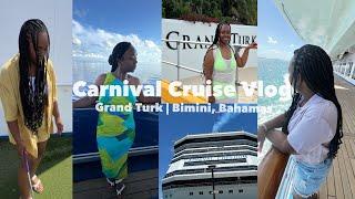 TRAVEL VLOG 5 Day Carnival Cruise to Grand Turk & Bimini Bahamas