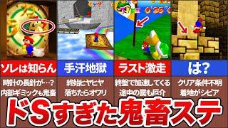 【マリオ64】あまりにも難しすぎた鬼畜ステージTOP8【ゆっくり解説】