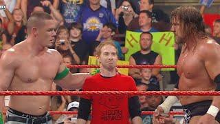 Seth Green John Cena & Triple H vs. The Legacy Raw July 13 2009