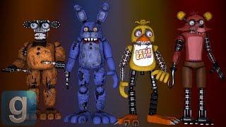 Gmod FNAF  Rebuilding The Withered Animatronics With Spare Parts Part 1