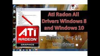 Ati radeon All Drivers Windows 7810