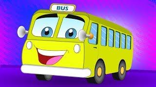 колеса в автобусе  детские стихи  рифмы в россии  Bus Songs for Children  Wheels On The Bus