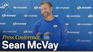 Sean McVay On Preparing To Face Lions Hiring Scott Frost & Rob Havensteins Injury Update