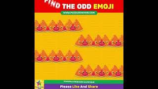 Can you Find the Odd Emoji in 5 seconds? Find The Odd Emoji Out  Find the odd one out  #shorts