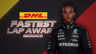 Lewis Hamilton Sets The Fastest Lap in Monaco  2023 Monaco Grand Prix  DHL