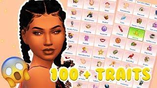 MEGA CC TRAITS HAUL 100+ + Links  THE SIMS 4 MODS