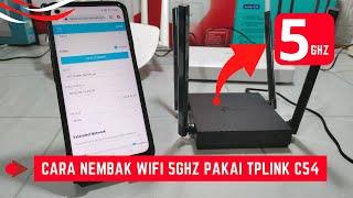 Cara Nembak Wifi 5ghz Menggunakan Tp-Link Archer C54 Setting Pakai Handphone