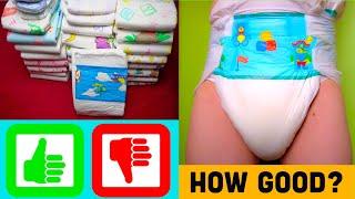 SEVERAL DESIGNS in ONE Pack The NRU Playdayz diaper in a practical review