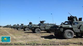 Kazakhstan gets first batch of new Alan-2 armored vehicles