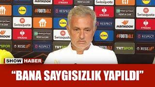 Fenerbahçe Teknik Direktörü Jose Mourinho Basın toplantısından kaçmadım