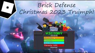 Brick Defense Christmas 2023 Truimph  Brick Defense - Roblox