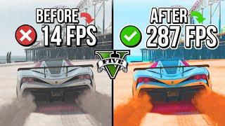  GTA V BEST SETTINGS TO BOOST FPS AND FIX FPS DROPS   STUTTER  Low-End PC ️