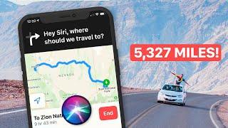 I Let SIRI Decide Where I Travel