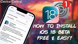 How To Install iOS 18 Developer Beta No PC Needed - Complete Guide