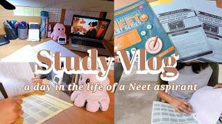 A day in the life of a Neet aspirant  Study vlog  Neet 2022 