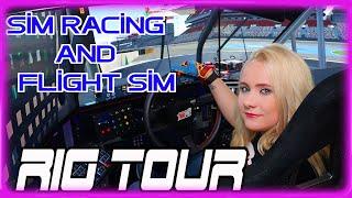 A Tour Of My Sim Racing and Flight Sim Rig + ANNOUNCEMENT