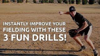 3 SIMPLE Baseball Fielding Drills For Youth Players