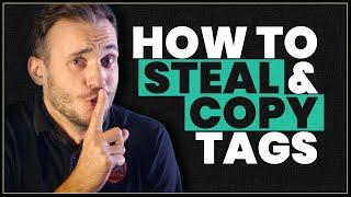 How to copy video tags from another YouTube video