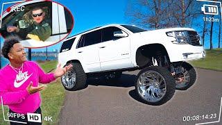 World’s MOST Squatted Chevy Tahoe On 28x16’s 10-12 Bulletproof Squatted Truck  Lifted Truck