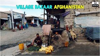 Village Bazaar  Lal Pur Nangarhar  Afghanistan  4K