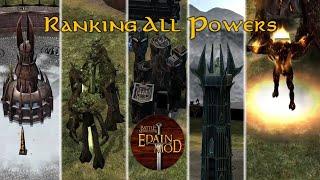 Ranking all 102 Unique Powers in Edain Mod 4.7.1