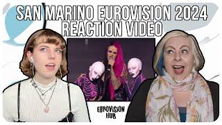 San Marino  Eurovision 2024 Reaction  Megara  - 1111  Eurovision Hub