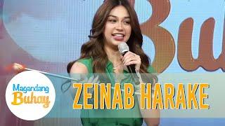 Zeinab shows  her talent as a majorette  Magandang Buhay