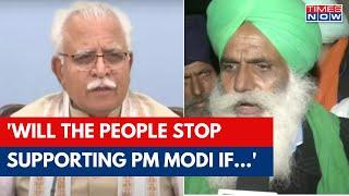 Farmer Protest Haryana CM Khattar Reacts On Farmer Leader Jagjit Singh Dallewals Comments