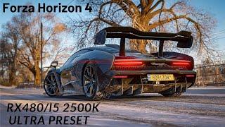 Forza Horizon 4 - RX480  i5 2000K  8GB Ram  Ultra Preset