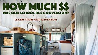 Cost Breakdown of a School Bus Conversion  How Much Does a Skoolie Cost?