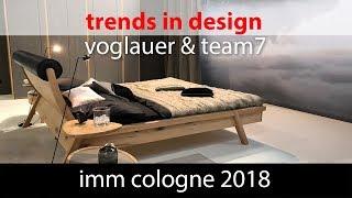 Тренды в дизайне. IMM Cologne 2018 Voglauer and Team7