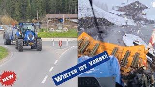 Traktor defekt Winterdienst ist vorbei?