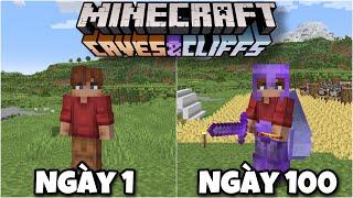 Tóm Tắt 100 Ngày Minecraft 1.18 Sinh Tồn Siêu Khó 