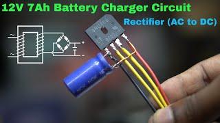 Rectifier with filter capacitor  12volt 3amp adapter make  bridge rectifier ac to dc  #rectifier