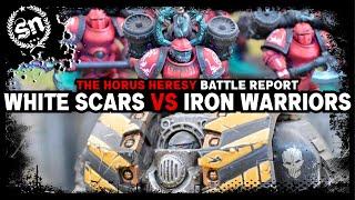 White Scars vs Iron Warriors - The Horus Heresy  Battle Report