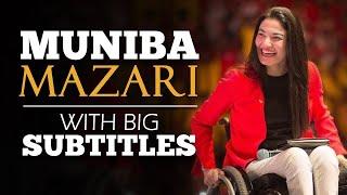 ENGLISH SPEECH  MUNIBA MAZARI - We all are Perfectly Imperfect English Subtitles