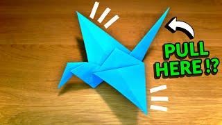 How To Make a Paper Flapping Bird