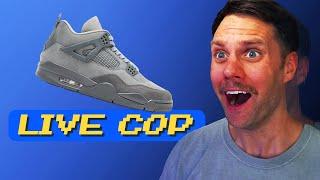 LIVE COP Jordan 4 Wet Cement EA