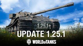 Update 1.25.1  World of Tanks