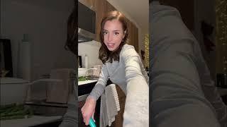 Olivia cooking 