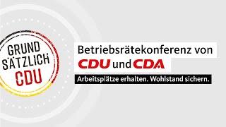 Betriebsrätekonferenz von CDU und CDA