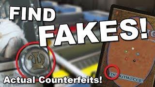 5 TESTS TO FIND COUNTERFEITS Real Card Examples to Learn How