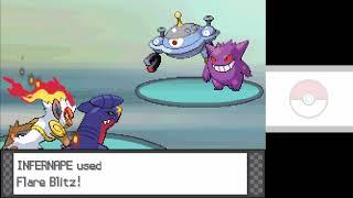 Pokemon Azure Platinum - Boss Battles Part 8 Post-Candice Team Galactic Arc and Sunyshore