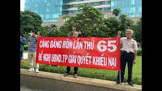 Ngày 1 8 2023 cư dân Bắc Rạch Chiếc căng Băng Rôn tại Hồ Chí Minh