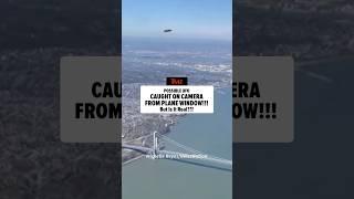 A woman claims to have caught a #UFO on camera from her plane window  Do you believe its real? 