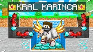 Kral KARINCA olarak Minecraft Oynamak