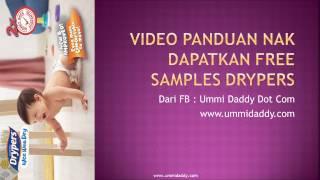 Panduan Nak Dapatkan FREE SAMPLE Drypers Dari Ummi Daddy Dot Com